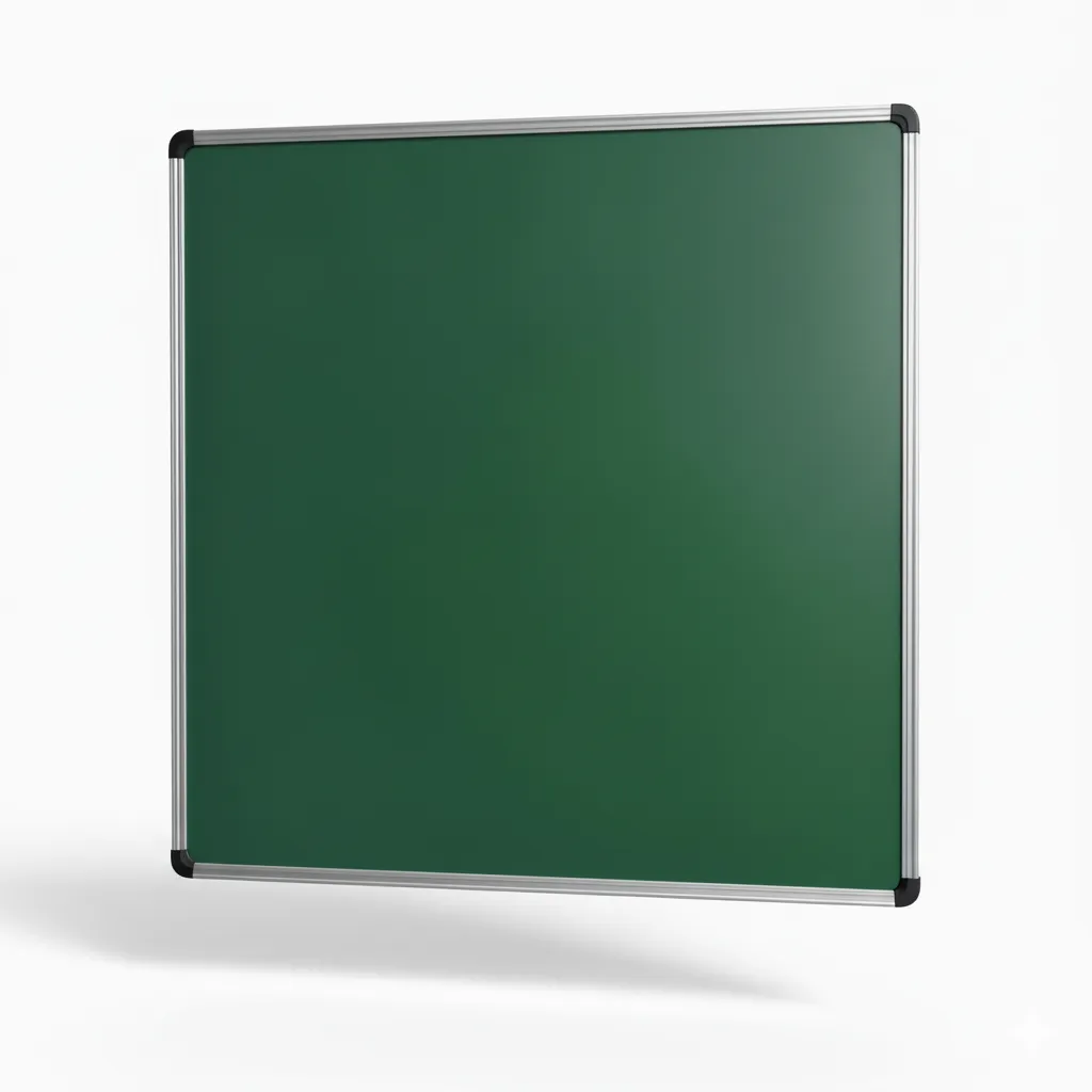 Standard Non-magnetic Green Board - Economical green chalk board for tuition and home use.